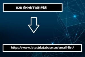 B2B 商业电子邮件列表