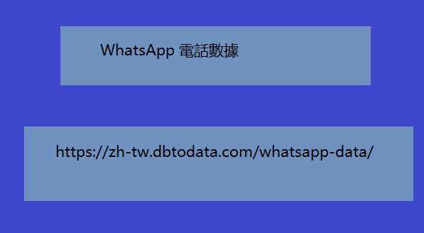 WhatsApp 電話數據