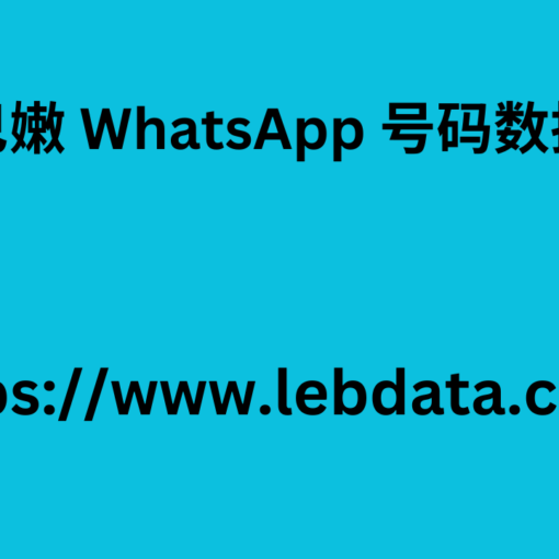 黎巴嫩 WhatsApp 号码数据库